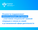 Росреестр поддерживает военнослужащих Росреестр поддерживает военнослужащих