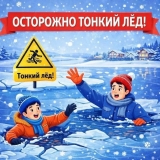 Осторожно! Тонкий лед!!!